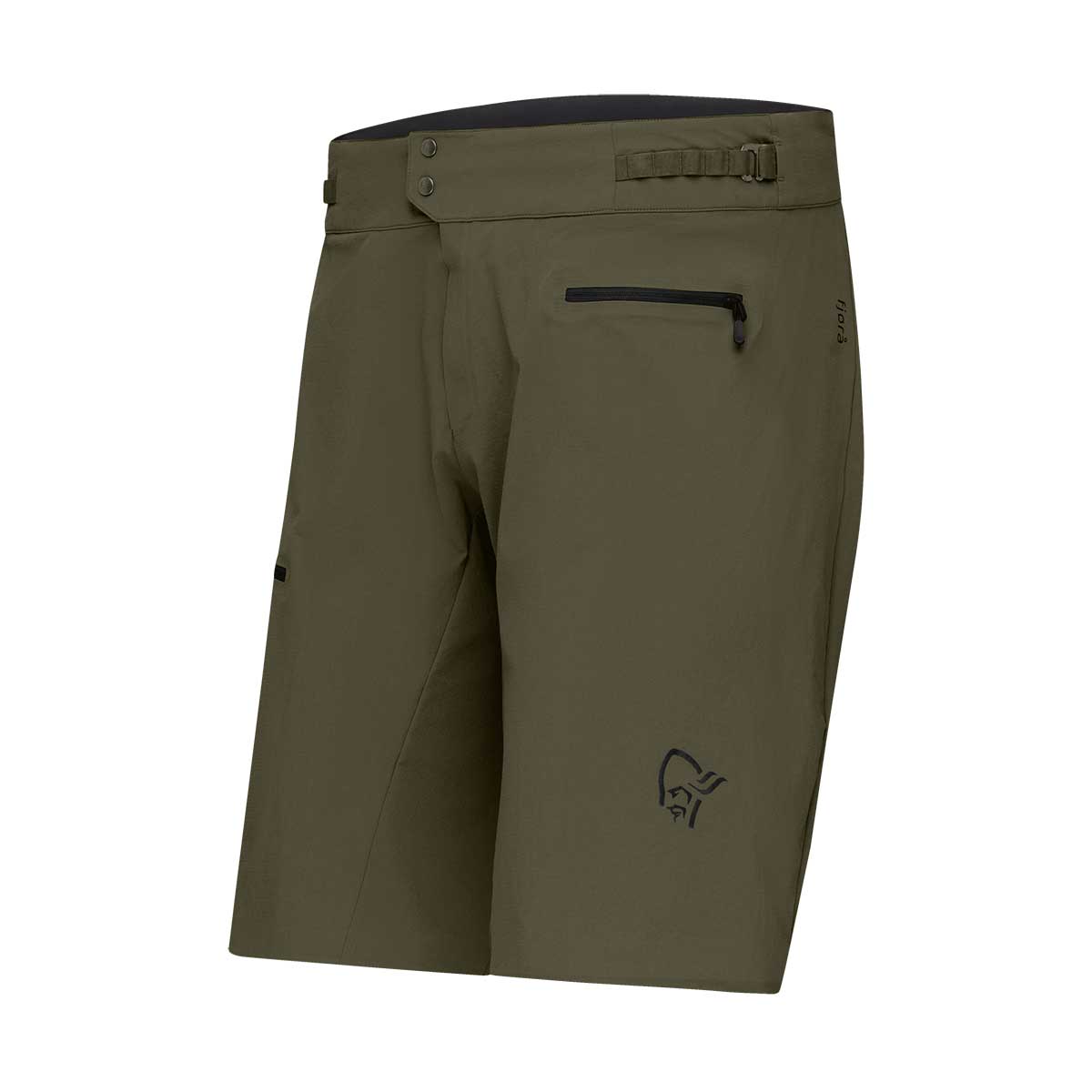 Norrona Fjora Flex1 Light Short Men's in Olive Night